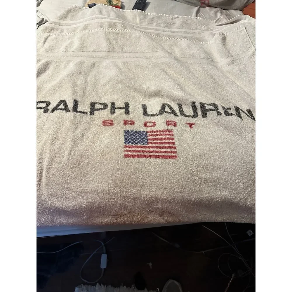 Vintage Polo Ralph Lauren Basketball Bear‎ beach towel